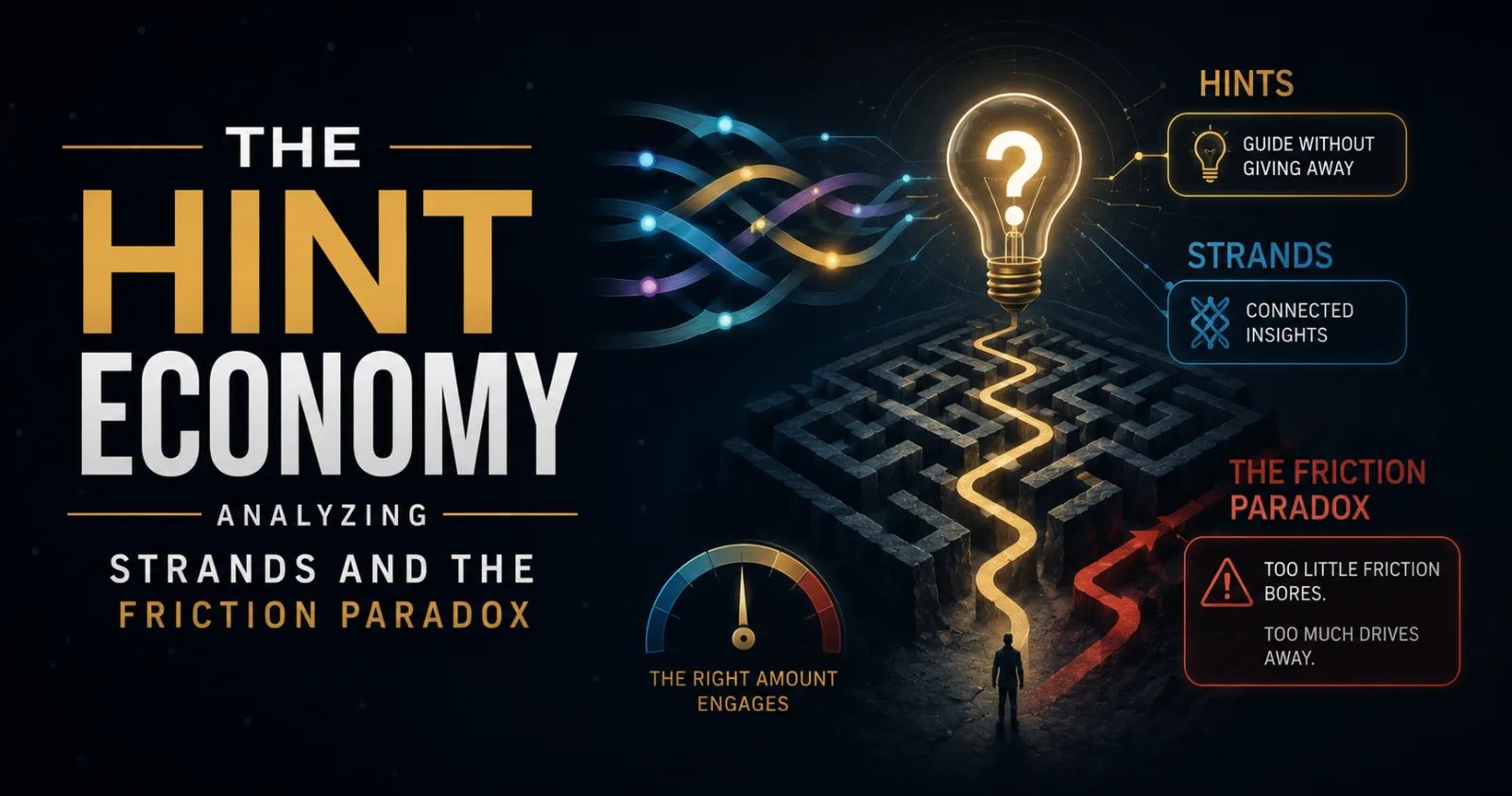The Hint Economy: Analyzing Strands and the Friction Paradox
