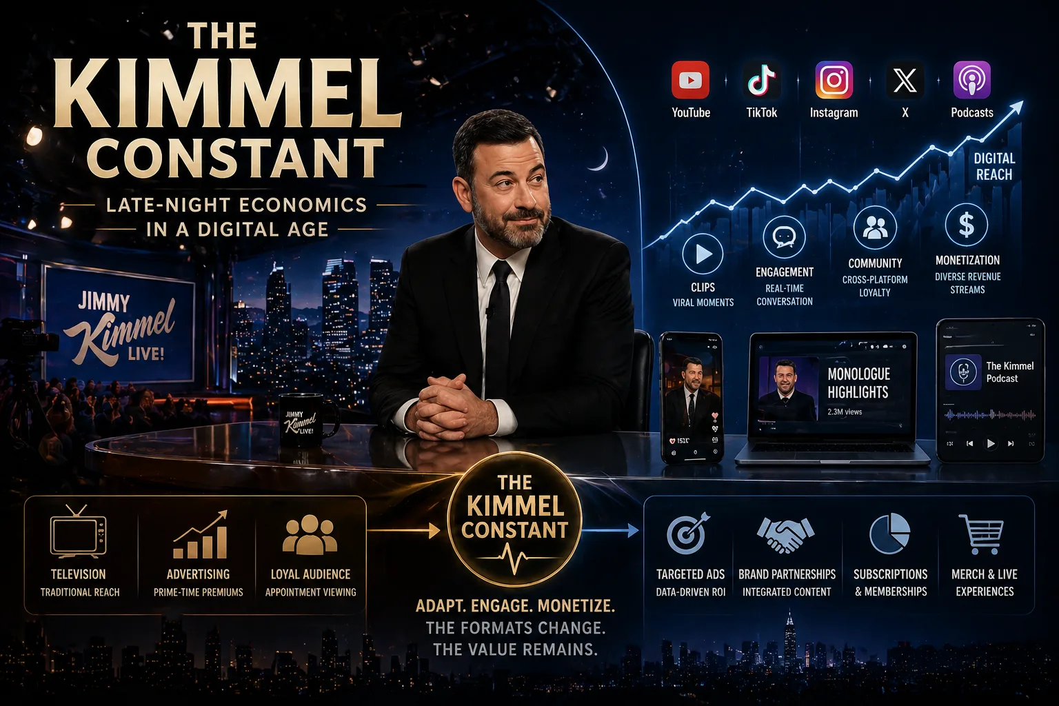 The Kimmel Constant: Late-Night Economics in a Digital Age