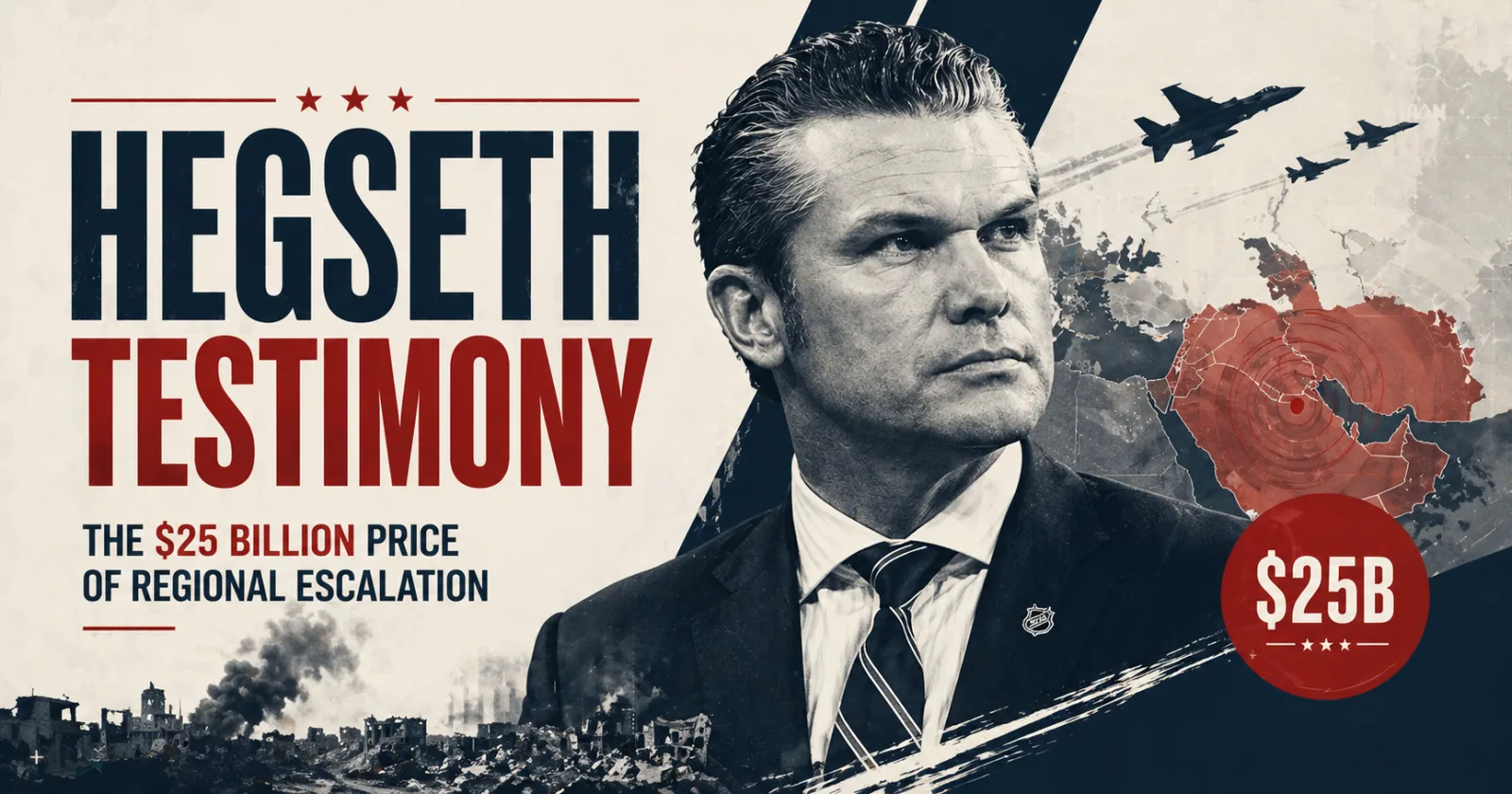 Hegseth Testimony: The $25 Billion Price of Regional Escalation